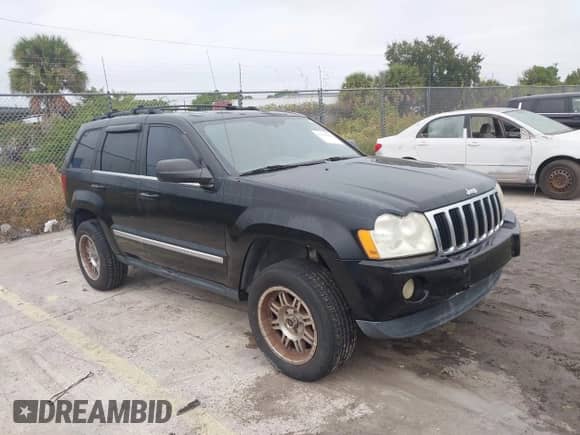 2006 Jeep Grand Cherokee Limited with VIN 1J4HS58N66C182816, listed as a IAAI auction lot 43508950 with Not provided miles and . Bid and sale history available at DreamBid. Image 1.