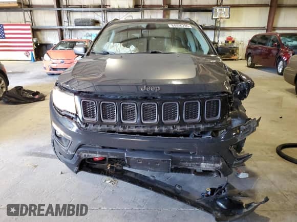 2018 Jeep Compass Trailhawk с VIN 3C4NJDDB7JT367035, выставлен на аукционе Copart как лот 84026795 с пробегом 74 490 миль миль и Списание • Salvage title. История ставок и продаж доступна на DreamBid. Изображение 5.