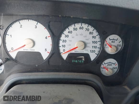 2007 Dodge 2500 SLT with VIN 1D7KS28C87J530479, listed as a IAAI auction lot 42335833 with 346,723 mi miles and . Bid and sale history available at DreamBid. Image 7.