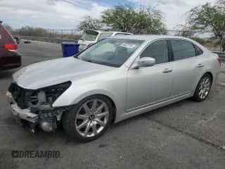 2012 Hyundai Equus Ultimate with VIN KMHGH4JH9CU052898, listed as a Copart auction lot 66620155 with 105,028 mi miles and Salvage title. Bid and sale history available at DreamBid. Image 1.