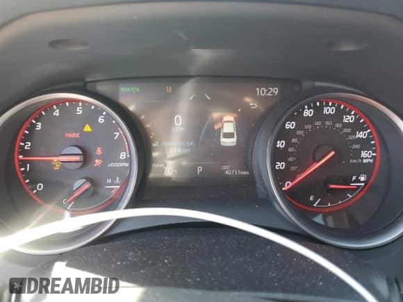 2022 Toyota Camry XSE with VIN 4T1K61BK5NU069595, listed as a Copart auction lot 69240435 with 40,731 mi miles and Salvage title. Bid and sale history available at DreamBid. Image 9.