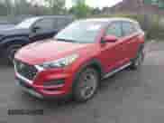 2021 Hyundai Tucson SEL with VIN KM8J3CAL5MU385247, listed as a IAAI auction lot 42602608 with 35,712 mi miles and . Bid and sale history available at DreamBid. Image 2.