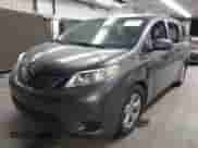 2016 Toyota Sienna LE with VIN 5TDKK3DC5GS742135, listed as a IAAI auction lot 43527550 with 131,115 mi miles and . Bid and sale history available at DreamBid. Image 2.