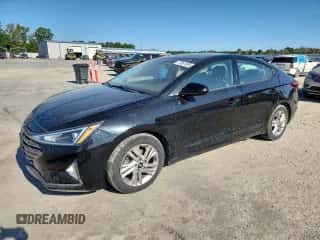2020 Hyundai Elantra SEL z VIN 5NPD84LF6LH567662, wystawiony jako Copart lot #71851855 z przebiegiem 125 648 mil mil oraz Szkoda całkowita • Salvage title. Historia ofert i sprzedaży dostępna na DreamBid. Obrazek 1.