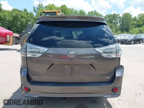 2014 Toyota Sienna SE with VIN 5TDXK3DC8ES443113, listed as a IAAI auction lot 42735795 with 235,269 mi miles and . Bid and sale history available at DreamBid. Image 17.