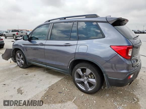 2020 Honda Passport Touring с VIN 5FNYF7H94LB003860, выставлен на аукционе Copart как лот 58833295 с пробегом 124 855 миль миль и Списание • Salvage title. История ставок и продаж доступна на DreamBid. Изображение 2.