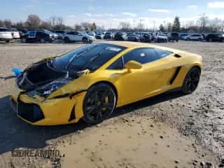 2014 Lamborghini Gallardo with VIN ZHWGU5BZ7ELA13923, listed as a Copart auction lot 82374714 with 33,260 mi miles and Salvage title. Bid and sale history available at DreamBid. Image 1.