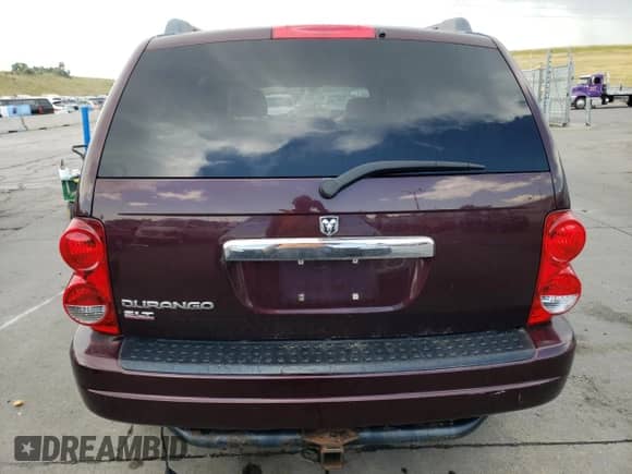 2005 Dodge Durango SLT with VIN 1D4HB48N15F502155, listed as a Copart auction lot 63518034 with 133,167 mi miles and Salvage title. Bid and sale history available at DreamBid. Image 6.