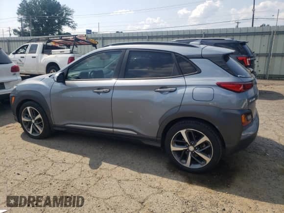 2019 Hyundai Kona Limited z VIN KM8K33A5XKU327072, wystawiony jako Copart lot #67637315 z przebiegiem 46 362 mil mil oraz Szkoda całkowita • Salvage title. Historia ofert i sprzedaży dostępna na DreamBid. Obrazek 2.