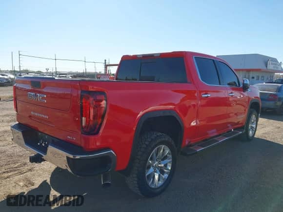 2019 GMC Sierra 1500 SLT with VIN 1GTP8DED5KZ123236, listed as a IAAI auction lot 43582089 with 112,690 mi miles and . Bid and sale history available at DreamBid. Image 4.