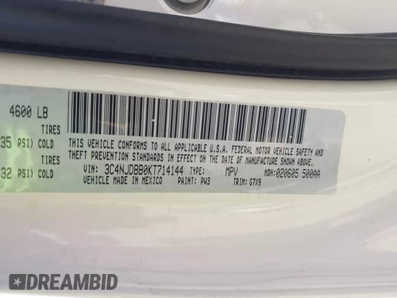 2019 Jeep Compass Latitude с VIN 3C4NJDBB0KT714144, выставлен на аукционе IAAI как лот 43341520 с пробегом 72 634 миль миль и . История ставок и продаж доступна на DreamBid. Изображение 9.