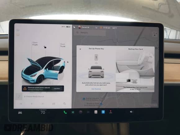 2023 Tesla Model Y Long Range с VIN 7SAYGDEE5PA203388, выставлен на аукционе IAAI как лот 42612438 с пробегом 38 548 миль миль и . История ставок и продаж доступна на DreamBid. Изображение 17.