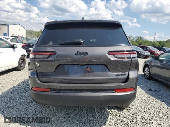 2025 Jeep Grand Cherokee Limited with VIN 1C4RJKBG2S8702867, listed as a Copart auction lot 65061825 with 103 mi miles and Salvage title. Bid and sale history available at DreamBid. Image 6.