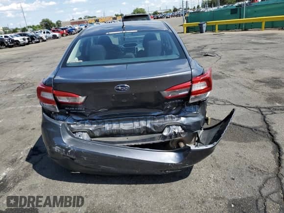 2019 Subaru Impreza with VIN 4S3GKAB69K3613347, listed as a Copart auction lot 70879485 with 62,469 mi miles and Salvage title. Bid and sale history available at DreamBid. Image 6.