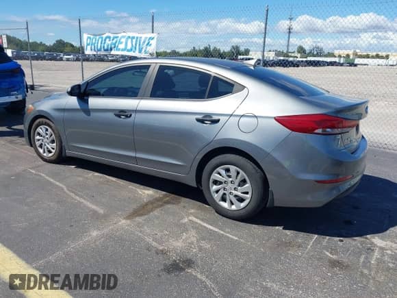2017 Hyundai Elantra SE with VIN KMHD74LF5HU407400, listed as a IAAI auction lot 43366182 with 58,224 mi miles and . Bid and sale history available at DreamBid. Image 3.