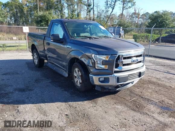 2017 Ford F-150 XL with VIN 1FTMF1EF1HFB62439, listed as a IAAI auction lot 43467854 with 54,701 mi miles and . Bid and sale history available at DreamBid. Image 1.