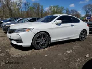 2016 Honda Accord EX-L with VIN 1HGCT2B91GA008075, listed as a Copart auction lot 51762405 with 150,512 mi miles and Salvage title. Bid and sale history available at DreamBid. Image 1.