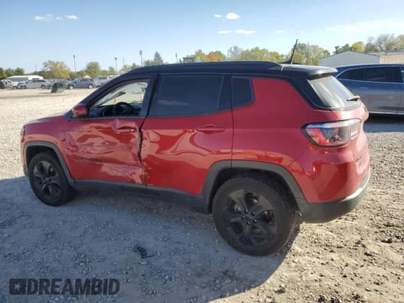 2021 Jeep Compass Altitude with VIN 3C4NJDBB7MT533688, listed as a Copart auction lot 86107915 with 70,146 mi miles and Salvage title. Bid and sale history available at DreamBid. Image 2.