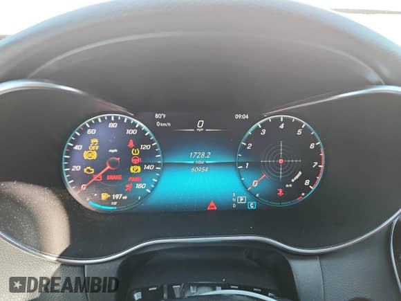 2020 Mercedes-Benz C 300 z VIN W1KWF8DB2LR600382, wystawiony jako Copart lot #70777305 z przebiegiem 60 954 mil mil oraz Szkoda całkowita • Salvage title. Historia ofert i sprzedaży dostępna na DreamBid. Obrazek 9.