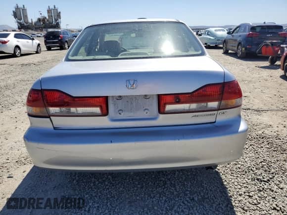 2002 Honda Accord EX with VIN JHMCG66012C021216, listed as a Copart auction lot 48795965 with 257,025 mi miles and Salvage title. Bid and sale history available at DreamBid. Image 6.