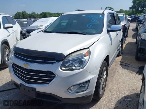 2017 Chevrolet Equinox Premier with VIN 2GNFLGE38H6114058, listed as a IAAI auction lot 42714103 with 142,134 mi miles and . Bid and sale history available at DreamBid. Image 2.