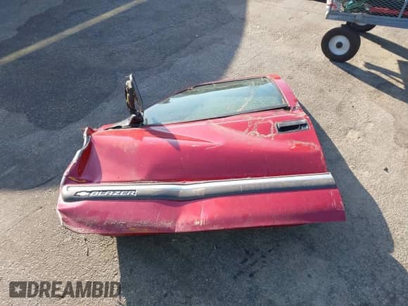 2000 Chevrolet Blazer LS with VIN 1GNDT13W6YK162818, listed as a IAAI auction lot 42161533 with Not provided miles and . Bid and sale history available at DreamBid. Image 11.