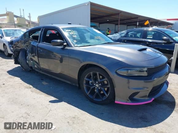 2023 Dodge Charger GT with VIN 2C3CDXHG6PH683294, listed as a IAAI auction lot 42862585 with 18,894 mi miles and . Bid and sale history available at DreamBid. Image 1.