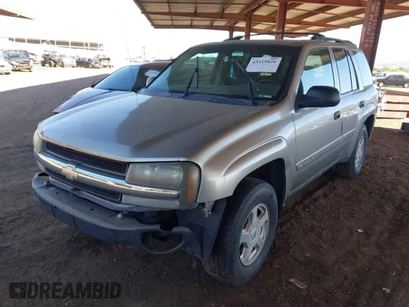 2002 Chevrolet TrailBlazer LS with VIN 1GNDS13S622519857, listed as a IAAI auction lot 43519826 with 233,882 mi miles and . Bid and sale history available at DreamBid. Image 2.