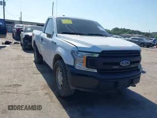 2019 Ford F-150 XL with VIN 1FTMF1E57KKC99990, listed as a IAAI auction lot 42237367 with 140,527 mi miles and . Bid and sale history available at DreamBid. Image 1.