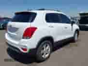 2022 Chevrolet Trax LT with VIN KL7CJLSM2NB516641, listed as a IAAI auction lot 42588612 with 37,187 mi miles and . Bid and sale history available at DreamBid. Image 4.