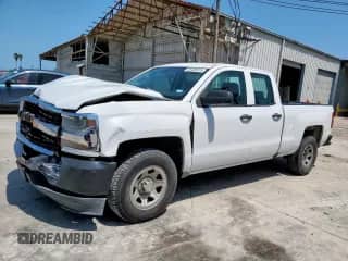 2016 Chevrolet Silverado 1500 Work Truck with VIN 1GCRCNEH1GZ186583, listed as a Copart auction lot 58486025 with 142,241 mi miles and Salvage title. Bid and sale history available at DreamBid. Image 1.