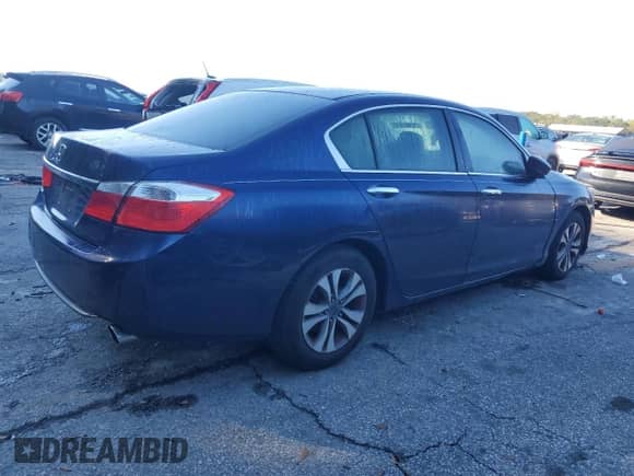 2014 Honda Accord LX z VIN 1HGCR2F33EA144709, wystawiony jako Copart lot #91011175 z przebiegiem 122 087 mil mil oraz Czysty tytuł • Clean title. Historia ofert i sprzedaży dostępna na DreamBid. Obrazek 3.