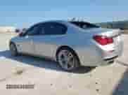 2013 BMW 7 Series 750Li with VIN WBAYE8C57DD131786, listed as a Copart auction lot 60936845 with 158,098 mi miles and Clean title. Bid and sale history available at DreamBid. Image 2.