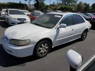 2001 Honda Accord EX with VIN JHMCG66821C020144, listed as a Copart auction lot 63634415 with 327,619 mi miles and Salvage title. Bid and sale history available at DreamBid. Image 1.