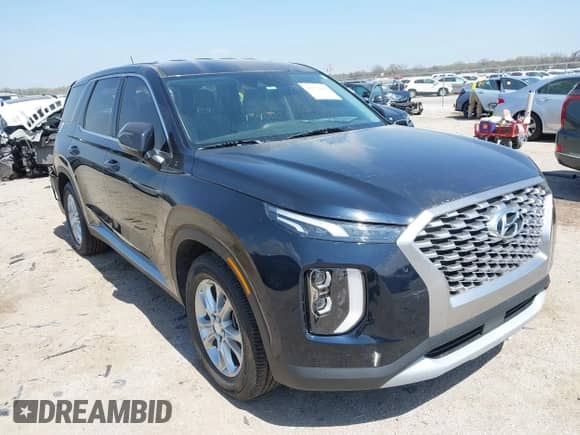 2022 Hyundai Palisade SE with VIN KM8R1DHE2NU374195, listed as a IAAI auction lot 41870411 with 59,020 mi miles and . Bid and sale history available at DreamBid. Image 1.