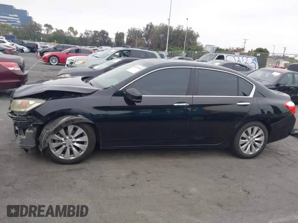 2014 Honda Accord EX-L with VIN 1HGCR2F82EA177714, listed as a IAAI auction lot 43075160 with 118,076 mi miles and . Bid and sale history available at DreamBid. Image 15.