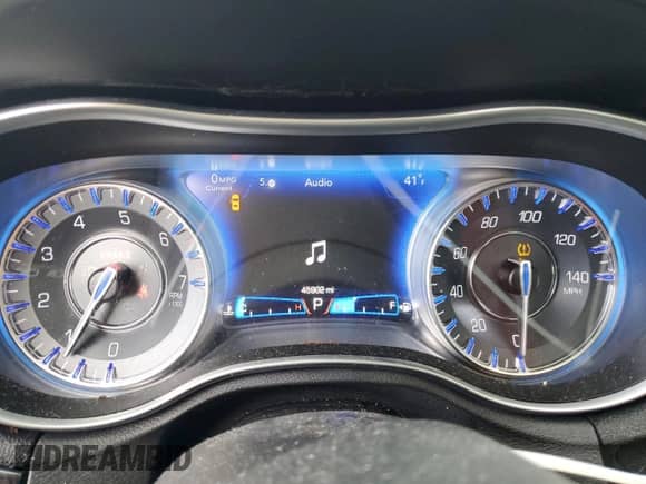 2023 Chrysler 300 Touring L with VIN 2C3CCASG9PH538629, listed as a Copart auction lot 45058345 with 45,902 mi miles and Salvage title. Bid and sale history available at DreamBid. Image 9.