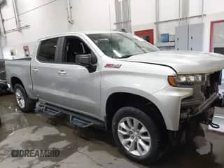 2019 Chevrolet Silverado 1500 RST with VIN 3GCUYEEDXKG186907, listed as a IAAI auction lot 43387862 with 98,413 mi miles and . Bid and sale history available at DreamBid. Image 1.