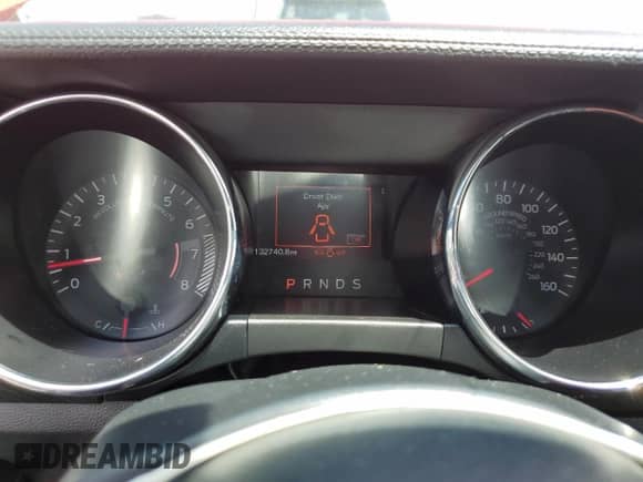 2016 Ford Mustang V6 with VIN 1FATP8EM6G5299774, listed as a Copart auction lot 69613055 with 132,740 mi miles and Salvage title. Bid and sale history available at DreamBid. Image 9.