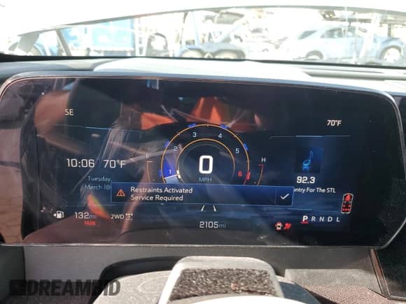 2025 Chevrolet Traverse AWD RS с VIN 1GNEVLRS7SJ152410, выставлен на аукционе Copart как лот 49700625 с пробегом 2 105 миль миль и Списание • Salvage title. История ставок и продаж доступна на DreamBid. Изображение 9.