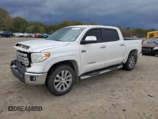 2017 Toyota Tundra Limited with VIN 5TFFW5F15HX224678, listed as a Copart auction lot 81339224 with 127,431 mi miles and Salvage title. Bid and sale history available at DreamBid. Image 1.