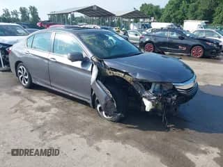 2016 Honda Accord EX-L with VIN 1HGCR2F9XGA211992, listed as a IAAI auction lot 42669690 with 24,331 mi miles and . Bid and sale history available at DreamBid. Image 1.