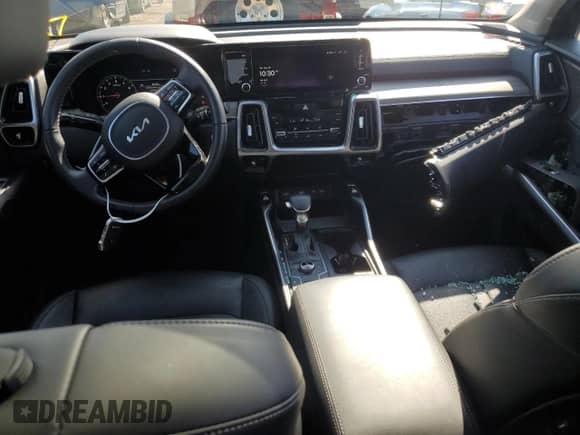 2023 Kia Sorento X-Line S with VIN 5XYRLDLC2PG236066, listed as a Copart auction lot 70766005 with 7,753 mi miles and Salvage title. Bid and sale history available at DreamBid. Image 8.