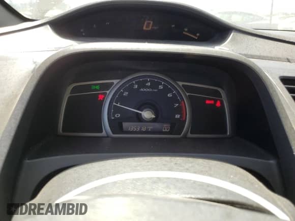 2006 Honda Civic with VIN 2HGFG11276H536851, listed as a Copart auction lot 67012315 with 135,318 mi miles and Salvage title. Bid and sale history available at DreamBid. Image 9.