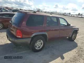 2002 Dodge Durango Sport with VIN 1B4HR38NX2F208751, listed as a Copart auction lot 71699714 with 161,733 mi miles and Salvage title. Bid and sale history available at DreamBid. Image 3.