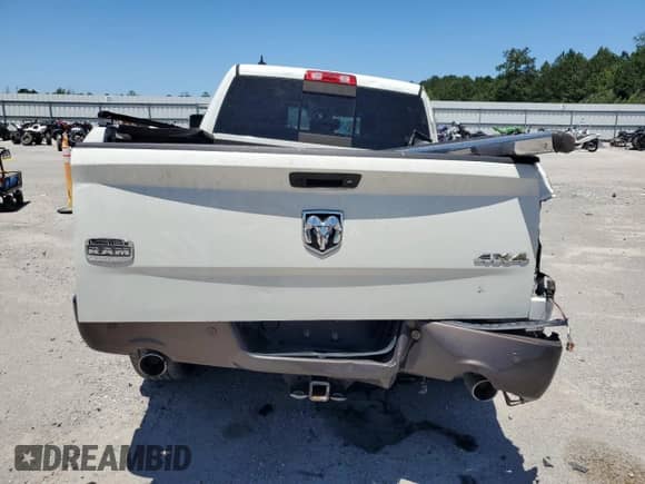 2018 Ram 1500 Longhorn z VIN 1C6RR7PM1JS225460, wystawiony jako Copart lot #57751845 z przebiegiem 77 778 mil mil oraz Szkoda całkowita • Salvage title. Historia ofert i sprzedaży dostępna na DreamBid. Obrazek 6.