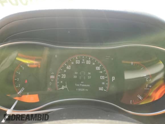 2017 Dodge Durango Citadel Anodized Platinum with VIN 1C4RDJEG2HC931150, listed as a Copart auction lot 48573884 with 118,028 mi miles and Salvage title. Bid and sale history available at DreamBid. Image 9.