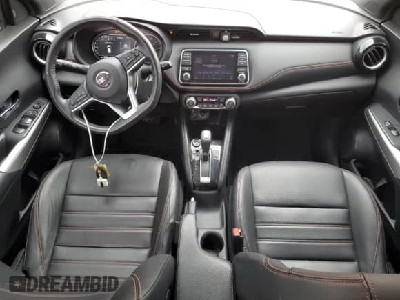 2020 Nissan Kicks SR with VIN 3N1CP5DV8LL576568, listed as a Copart auction lot 64700885 with 46,588 mi miles and Salvage title. Bid and sale history available at DreamBid. Image 8.