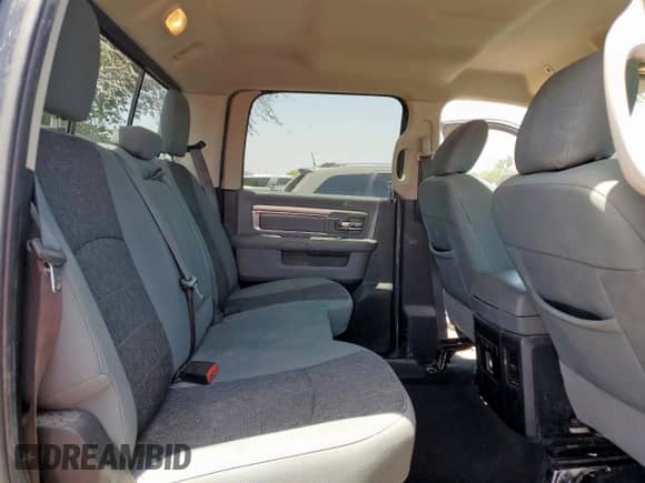 2019 Ram 1500 Warlock z VIN 1C6RR6LT4KS549365, wystawiony jako Copart lot #65188795 z przebiegiem 86 996 mil mil oraz Szkoda całkowita • Salvage title. Historia ofert i sprzedaży dostępna na DreamBid. Obrazek 10.