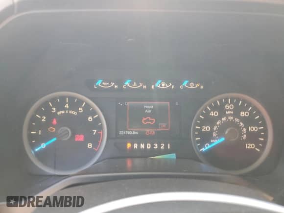 2017 Ford F-150 XL with VIN 1FTEX1C88HKC87743, listed as a Copart auction lot 82274415 with 224,760 mi miles and Clean title. Bid and sale history available at DreamBid. Image 9.